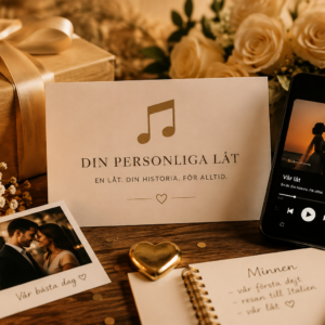 Personlig sång - Ge bort en personlig sång  (Bröllop,födelsedag,speciellt tillfälle etc)